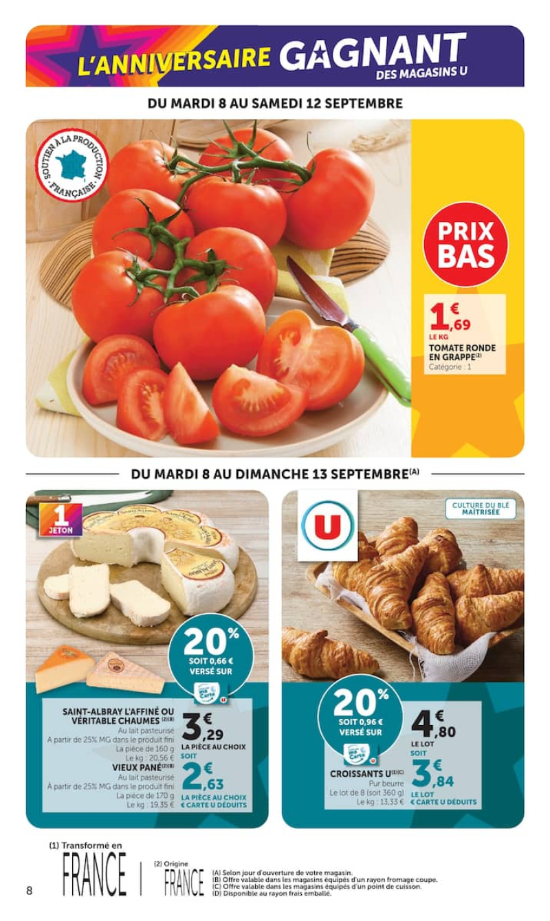 U Express catalogue du 08/09 au 21/09/2026 – page 8