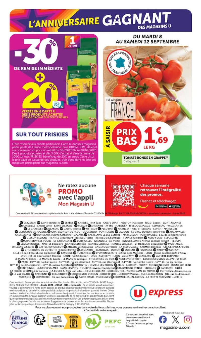 U Express catalogue du 08/09 au 21/09/2026 – page 18