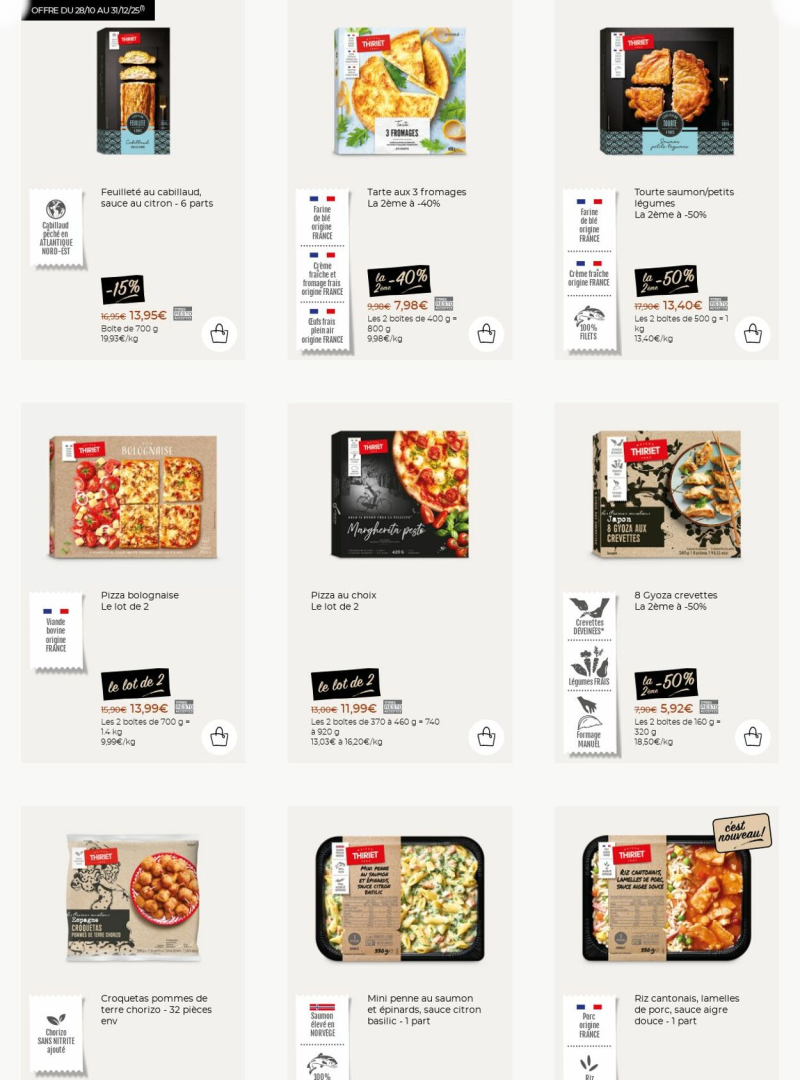 Thiriet catalogue du 24/11 au 01/12/2025 – page 3