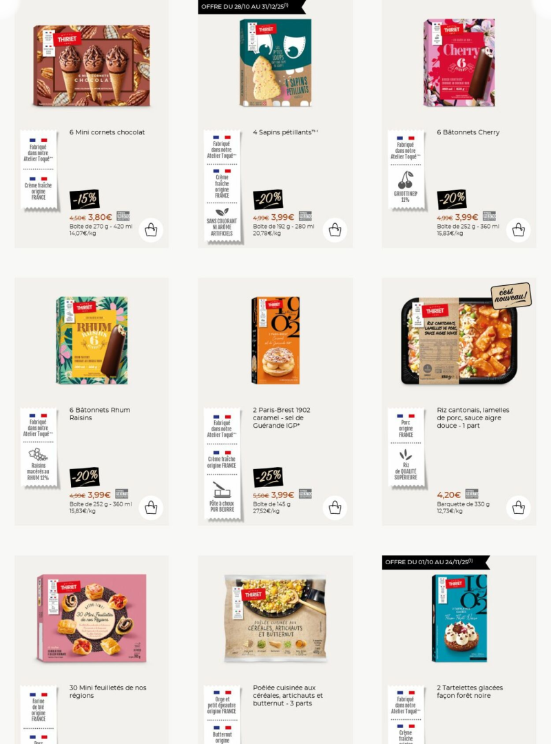 Thiriet catalogue du 10/11 au 17/11/2025 – page 7