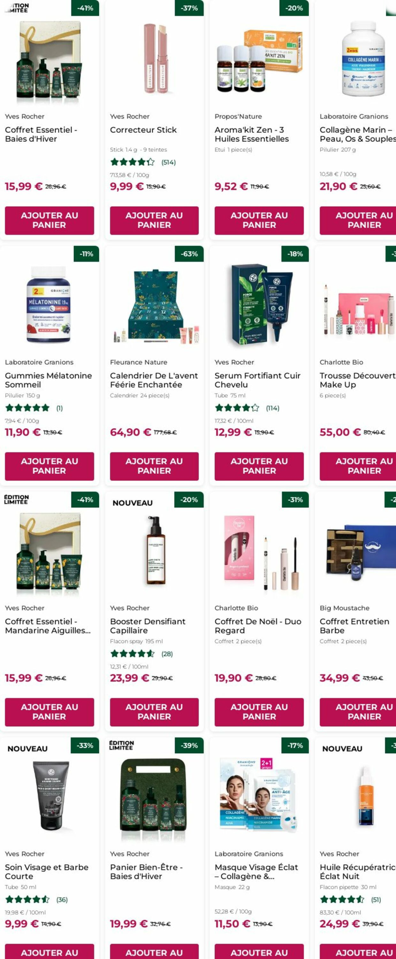 Yves Rocher catalogue du 27/10 au 06/11/2025 – page 5