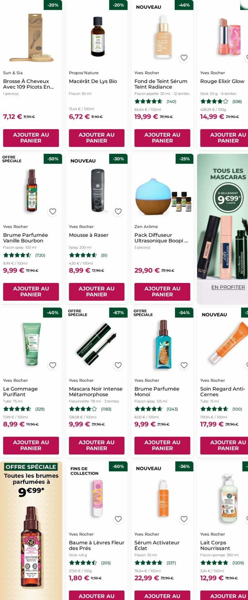 Yves Rocher catalogue du 27/10 au 06/11/2025 – page 2