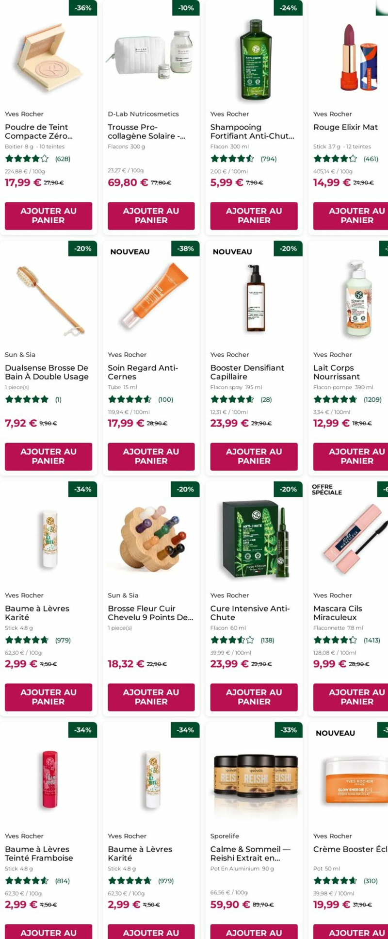 Yves Rocher catalogue du 27/10 au 06/11/2025 – page 4