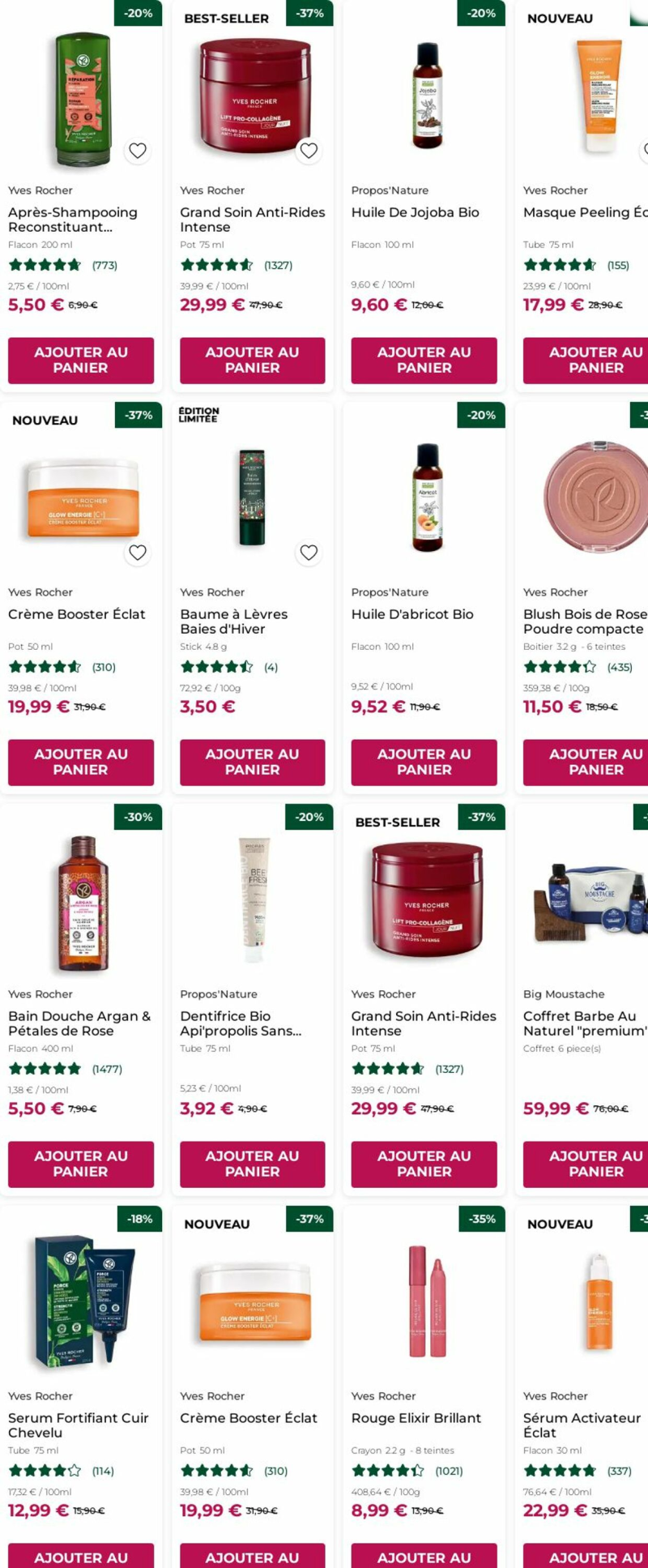 Yves Rocher catalogue du 27/10 au 06/11/2025 – page 3