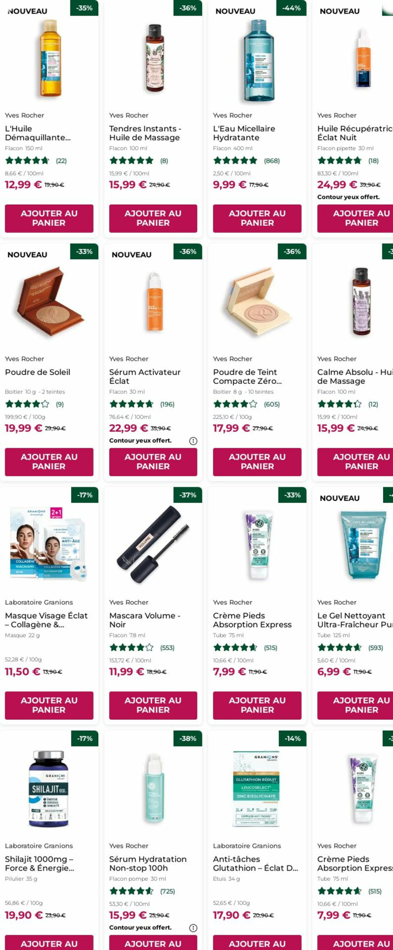 Yves Rocher catalogue du 06/10 au 16/10/2025 – page 5