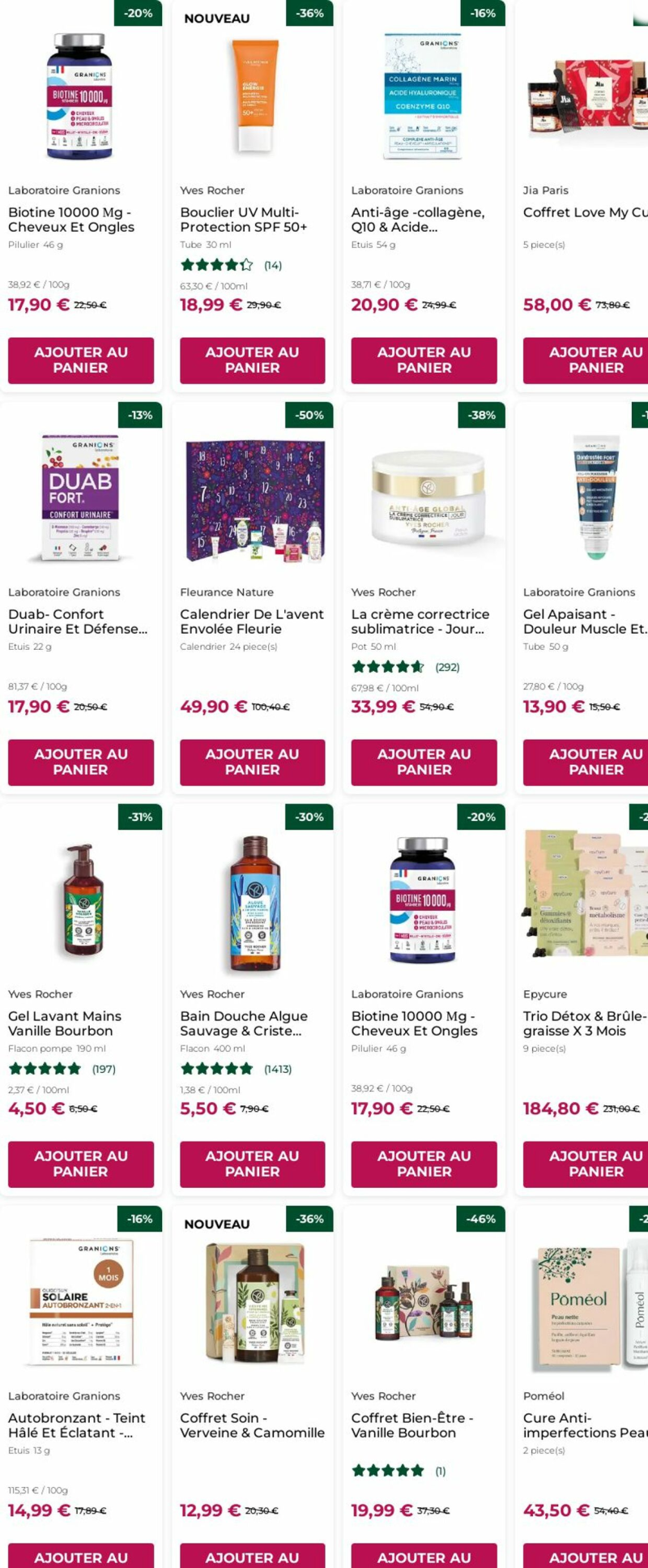 Yves Rocher catalogue du 06/10 au 16/10/2025 – page 13