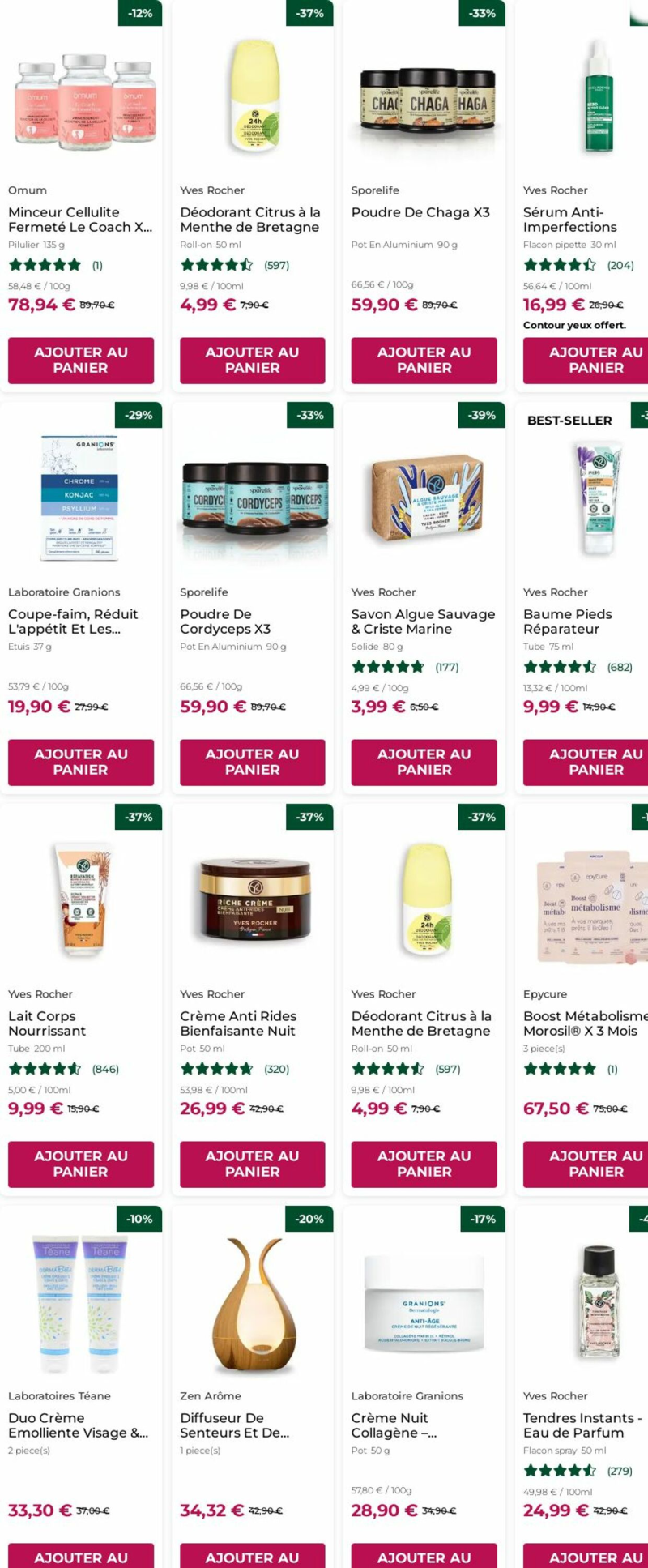 Yves Rocher catalogue du 06/10 au 16/10/2025 – page 7