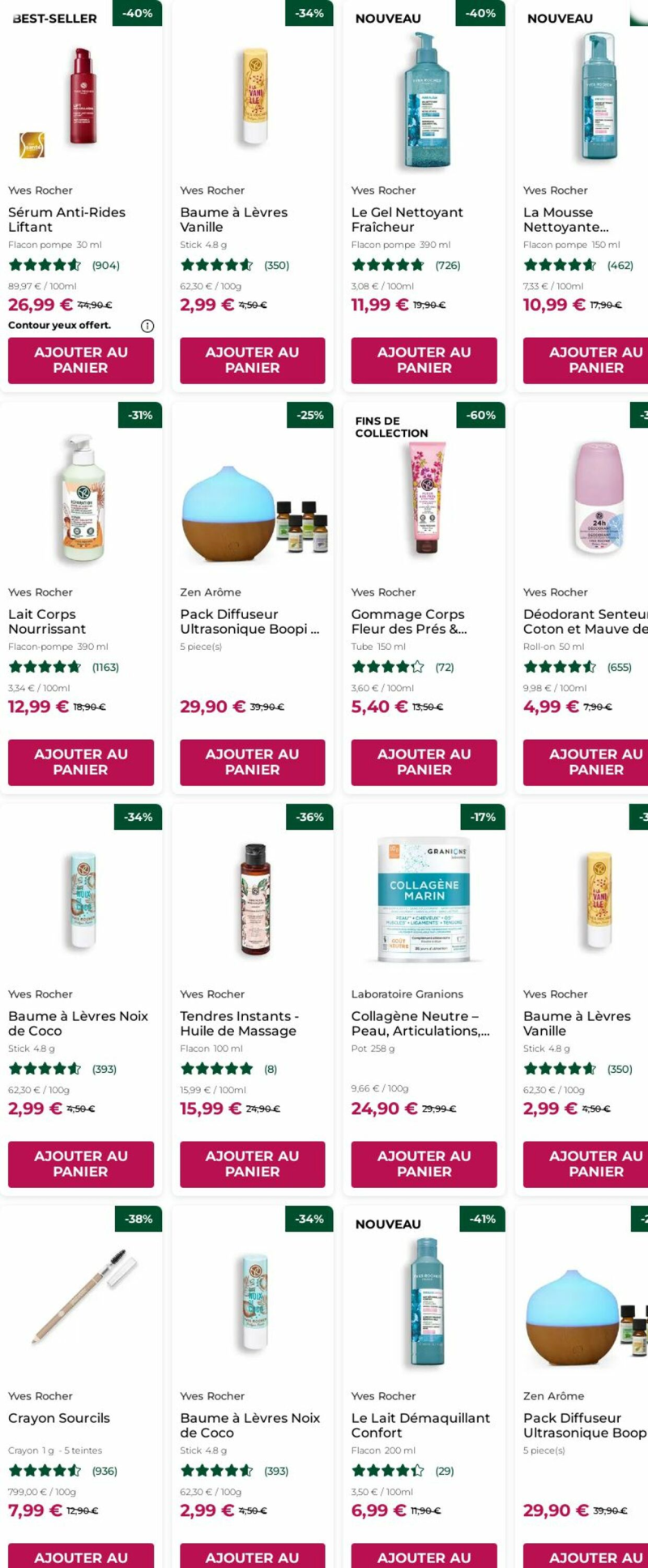 Yves Rocher catalogue du 06/10 au 16/10/2025 – page 4