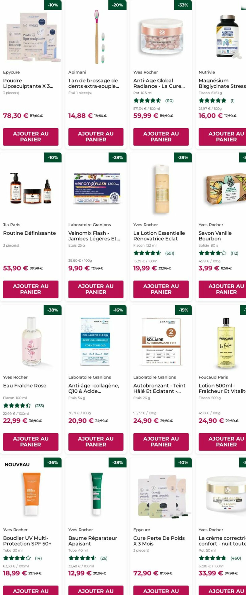 Yves Rocher catalogue du 06/10 au 16/10/2025 – page 10