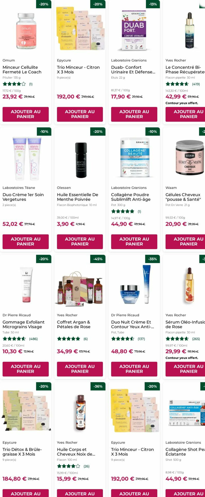 Yves Rocher catalogue du 06/10 au 16/10/2025 – page 14