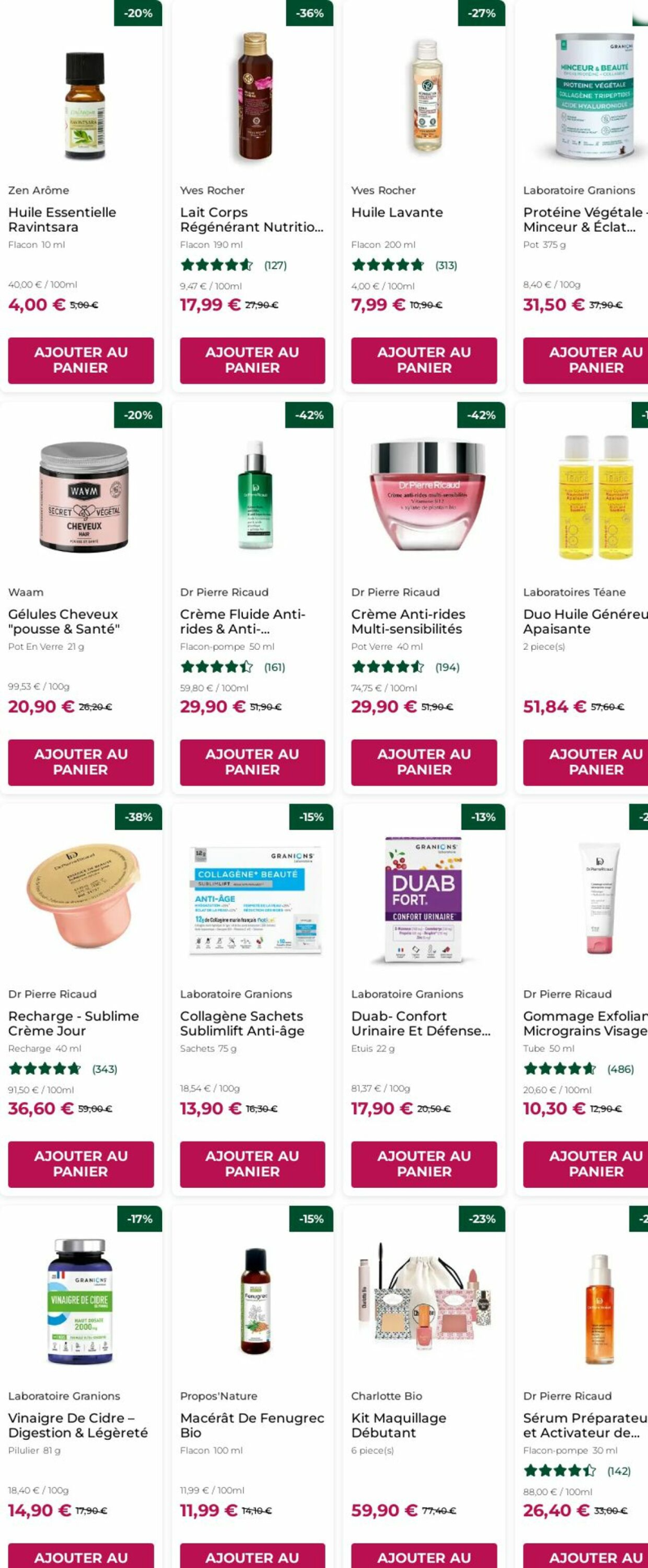 Yves Rocher catalogue du 06/10 au 16/10/2025 – page 15