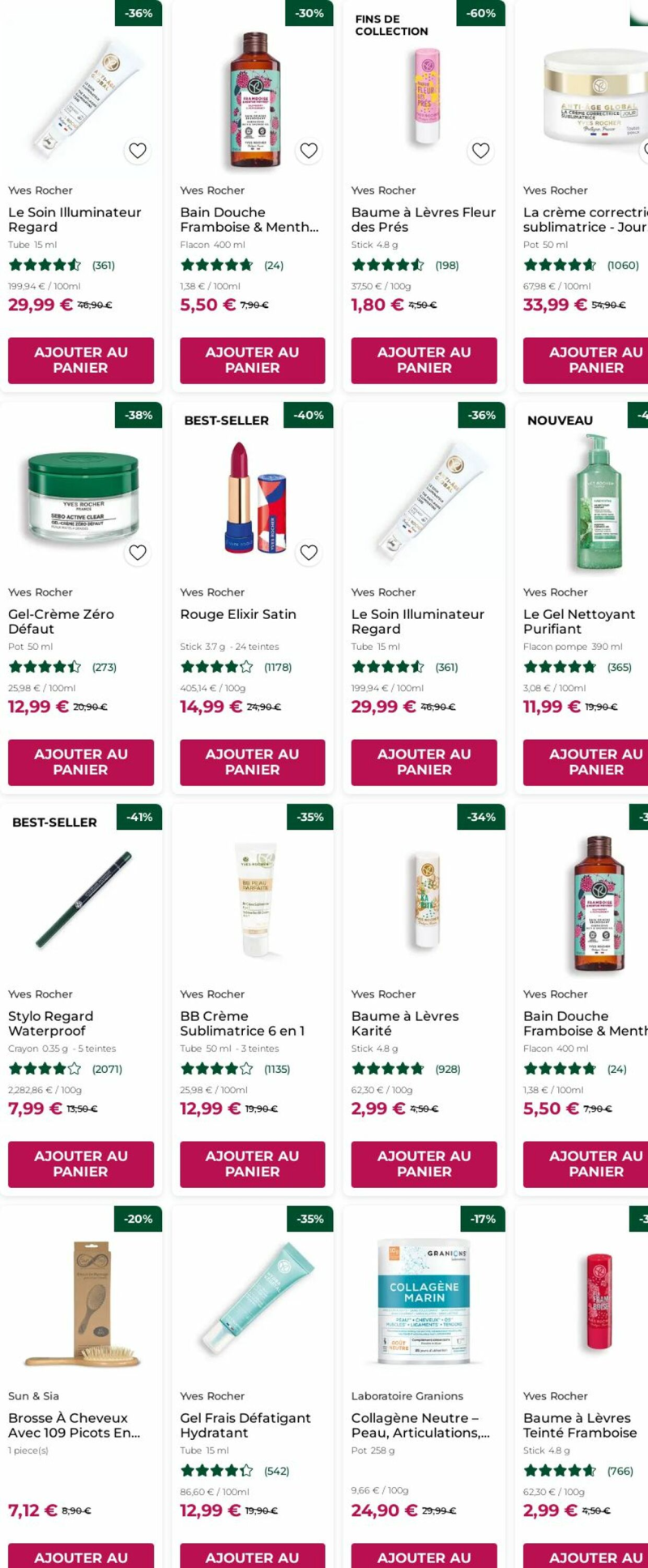 Yves Rocher catalogue du 06/10 au 16/10/2025 – page 3