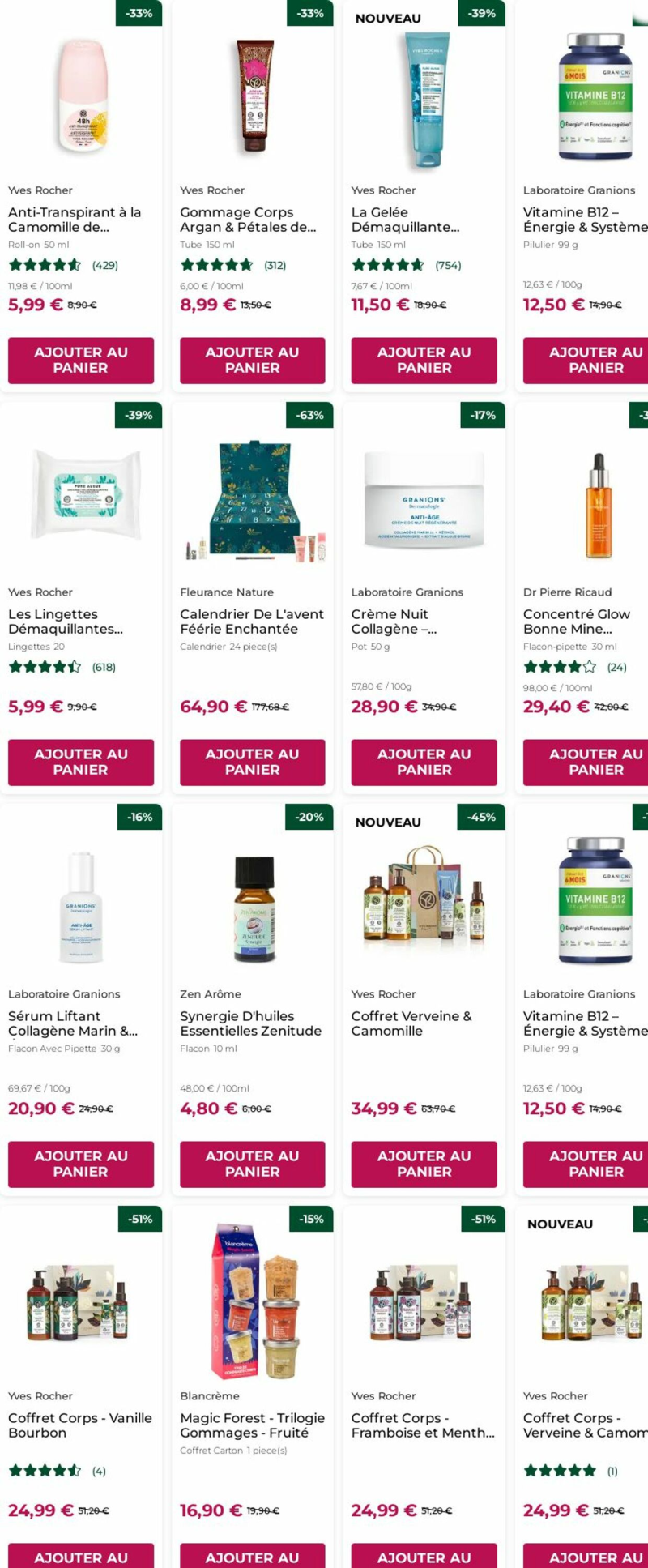 Yves Rocher catalogue du 06/10 au 16/10/2025 – page 8
