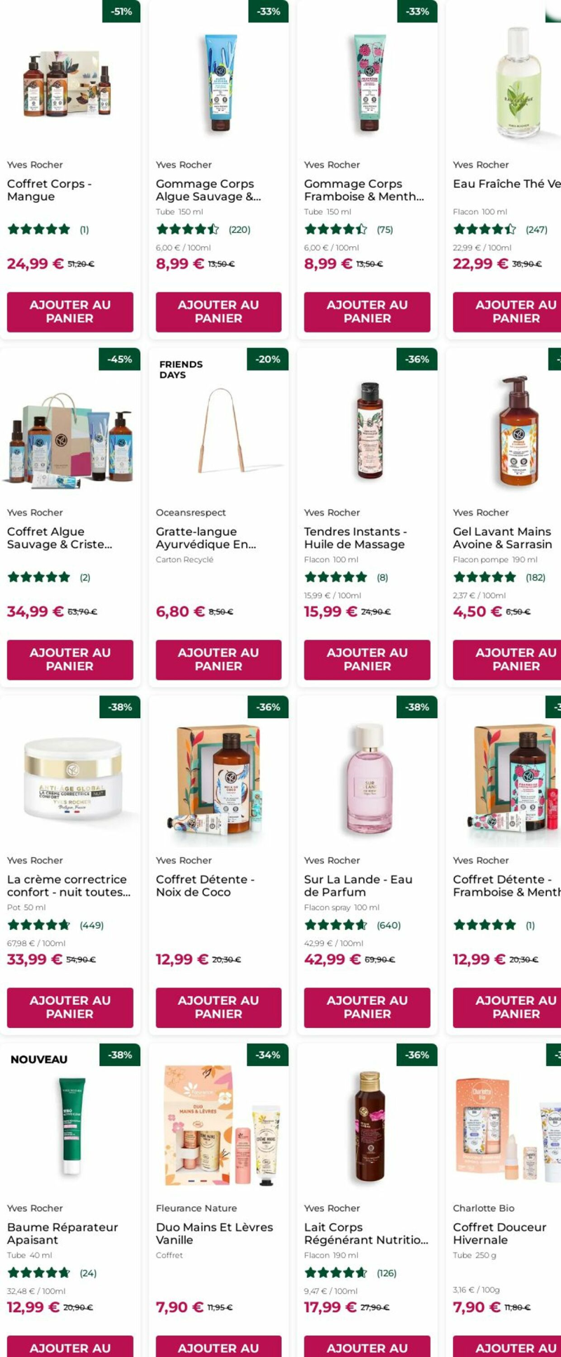 Yves Rocher catalogue du 22/09 au 02/10/2025 – page 11