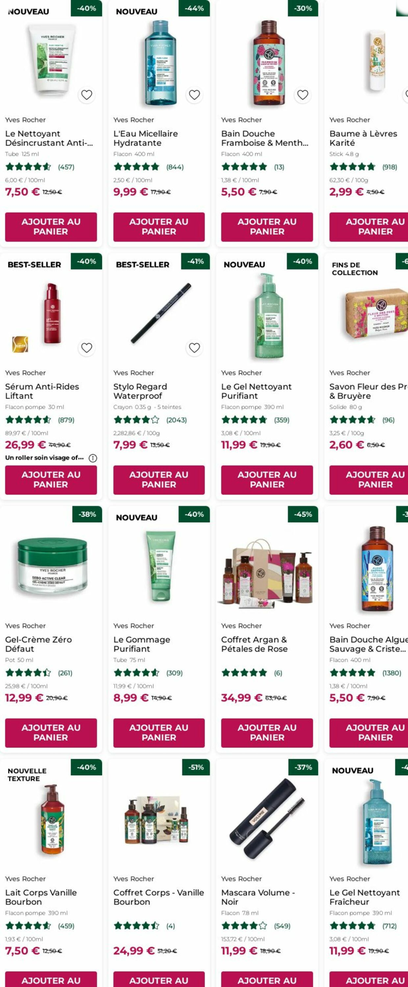 Yves Rocher catalogue du 22/09 au 02/10/2025 – page 3