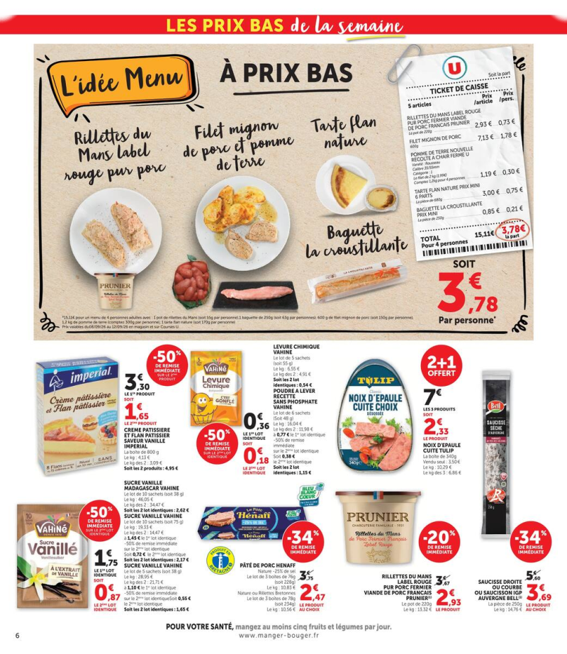 U Express catalogue du 08/09 au 14/09/2026 – page 6