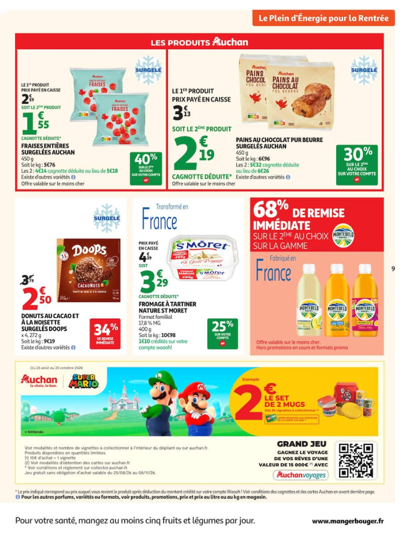 Auchan Supermarché catalogue du 08/09 au 13/09/2026 – page 9