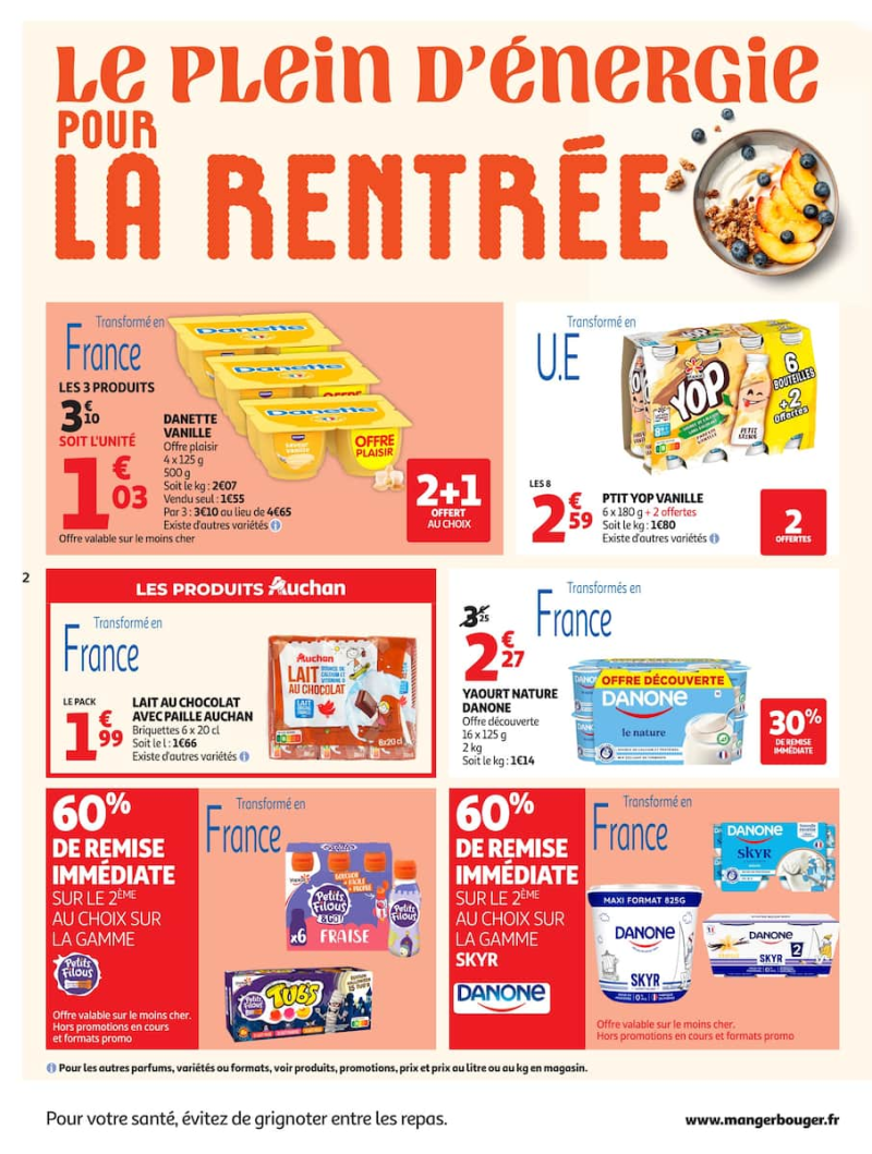 Auchan Supermarché catalogue du 08/09 au 13/09/2026 – page 2