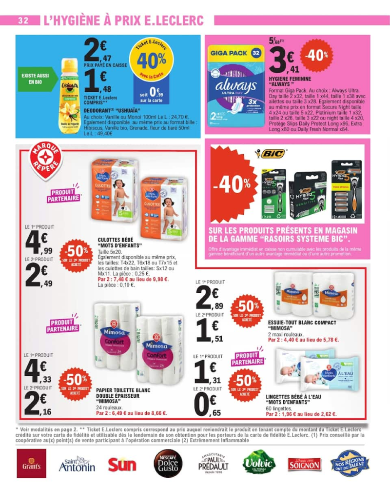 E.Leclerc catalogue du 08/09 au 20/09/2026 – page 32