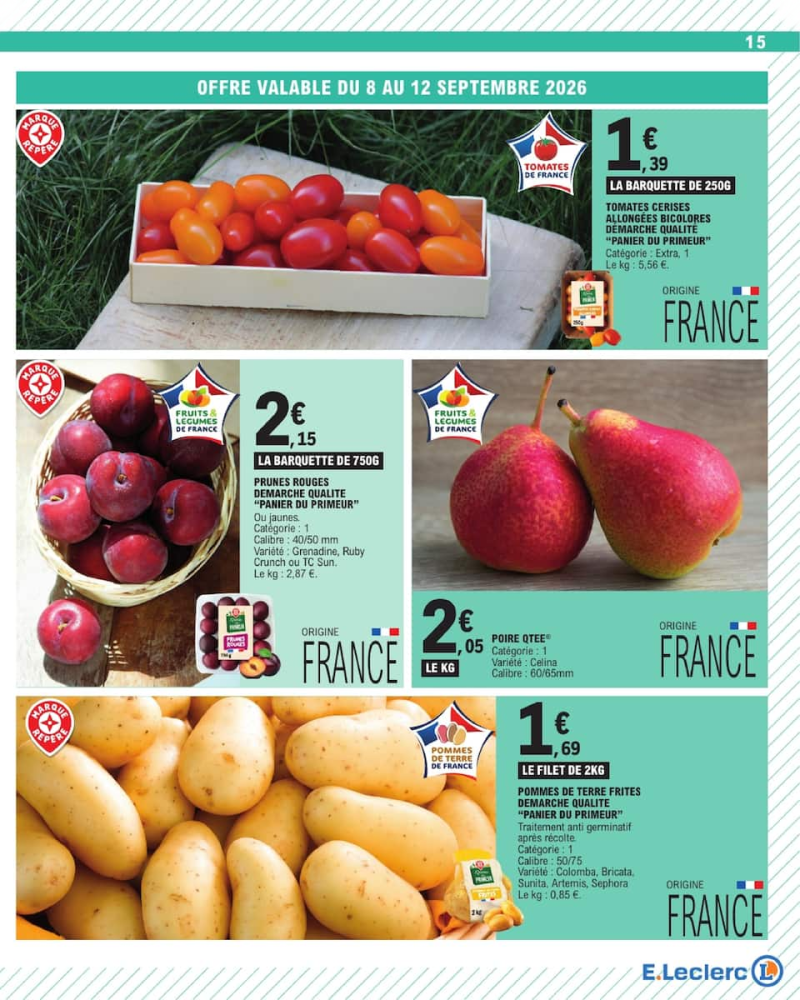 E.Leclerc catalogue du 08/09 au 20/09/2026 – page 15