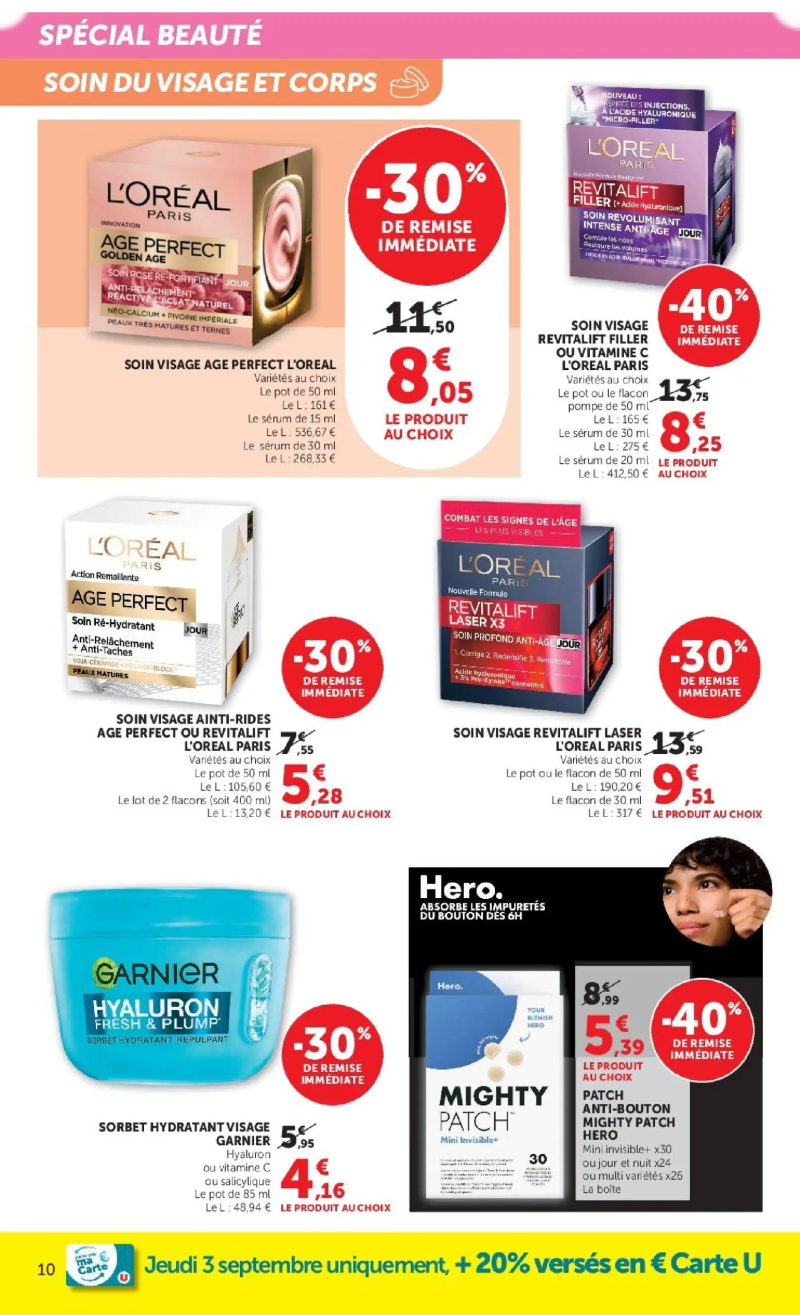 Hyper U catalogue du 01/09 – page 10