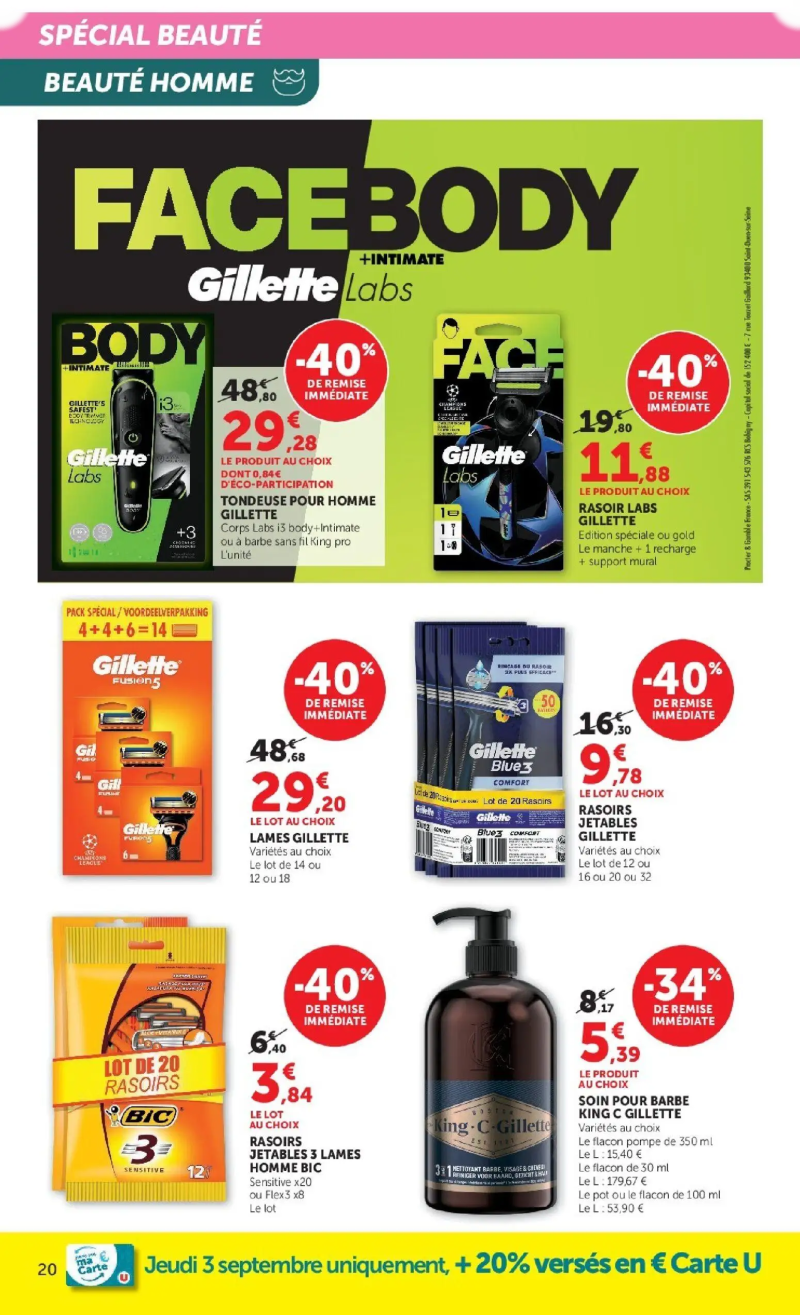 Hyper U catalogue du 01/09 – page 20