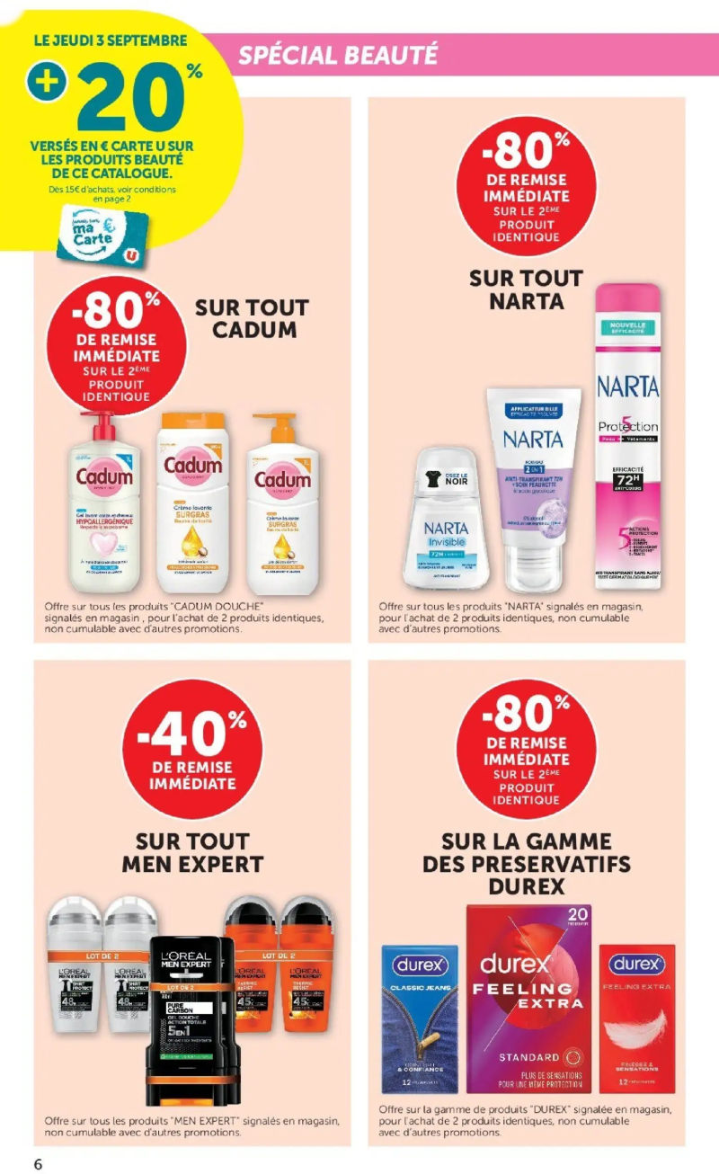 Hyper U catalogue du 01/09 – page 6