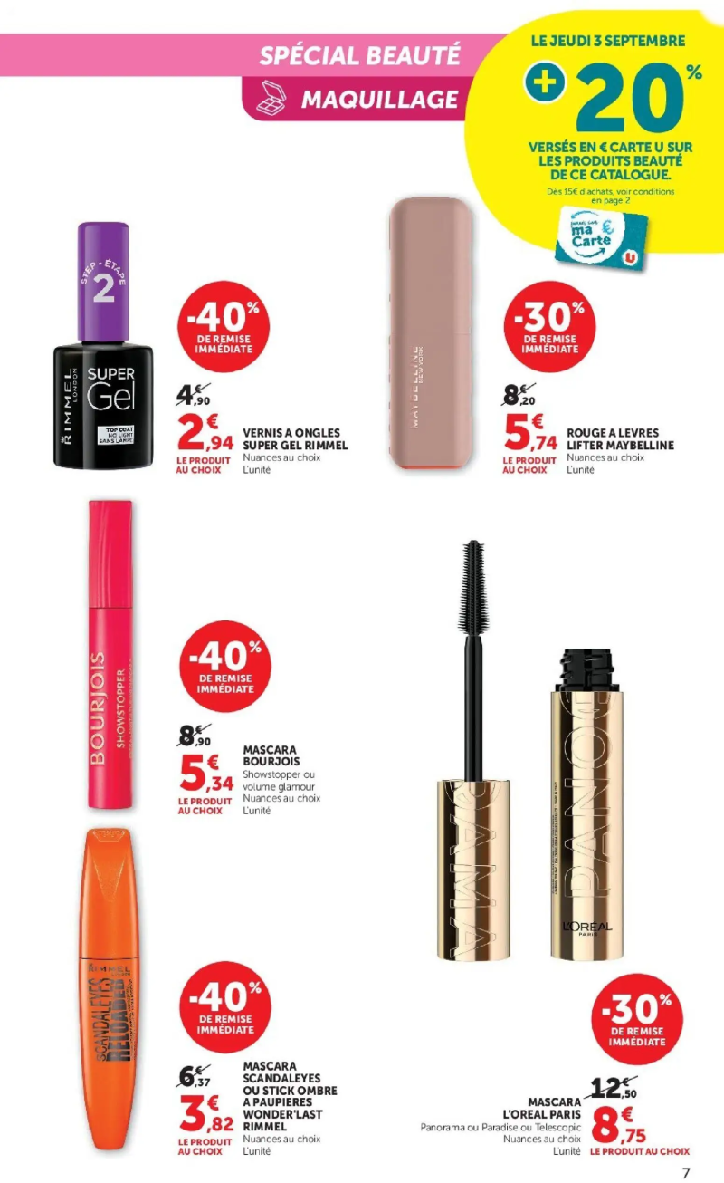Hyper U catalogue du 01/09 – page 7