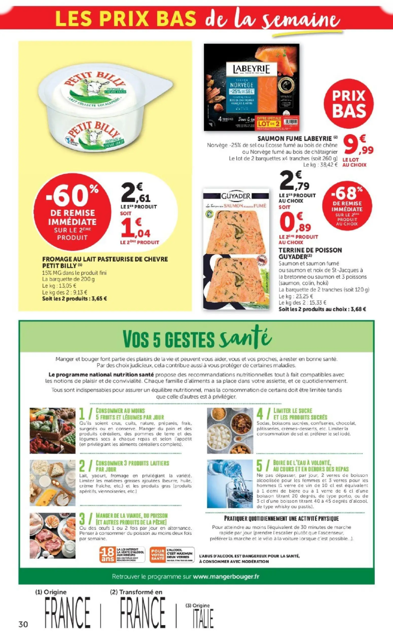 Super U catalogue du 01/09 – page 30