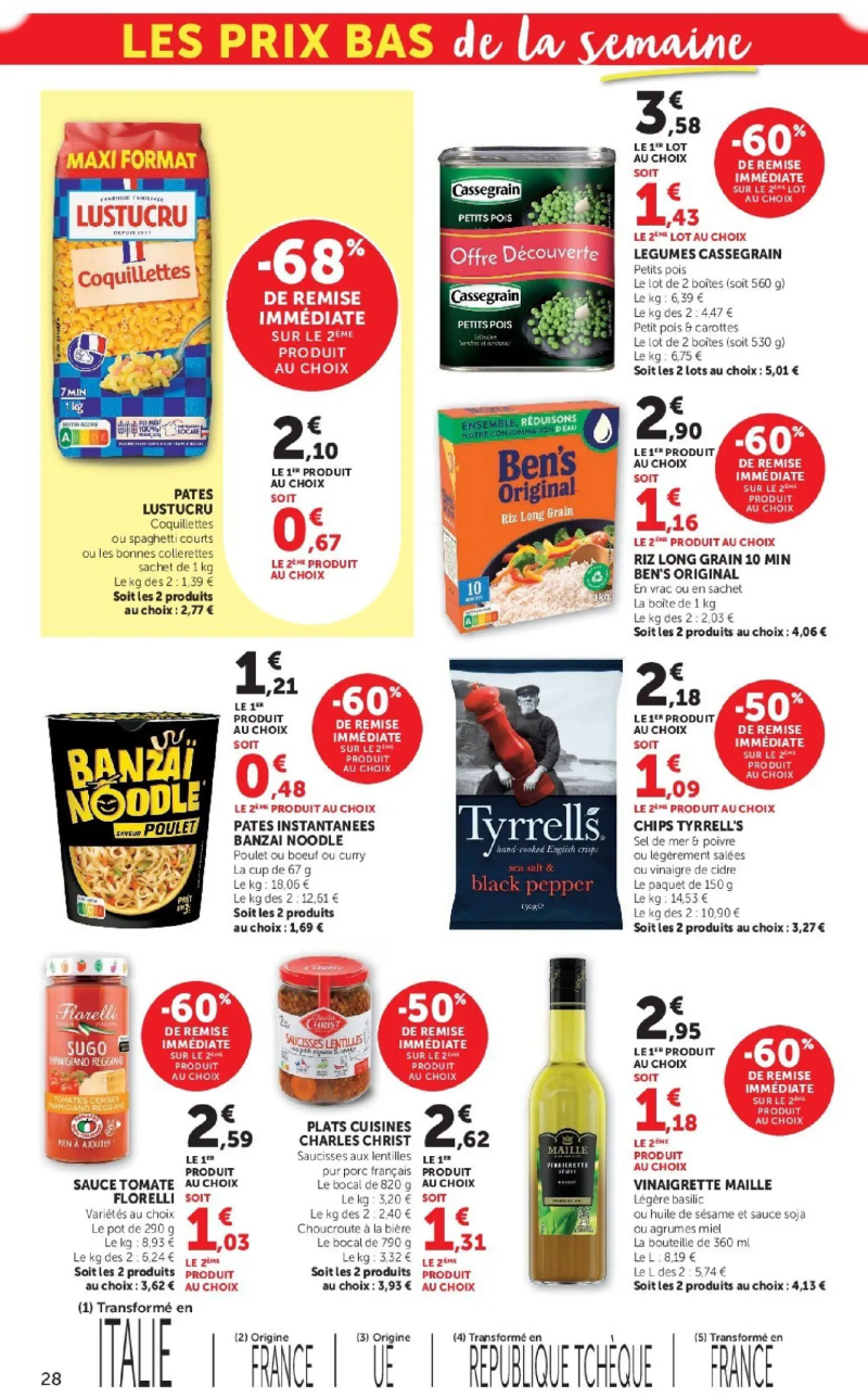 Super U catalogue du 01/09 – page 28