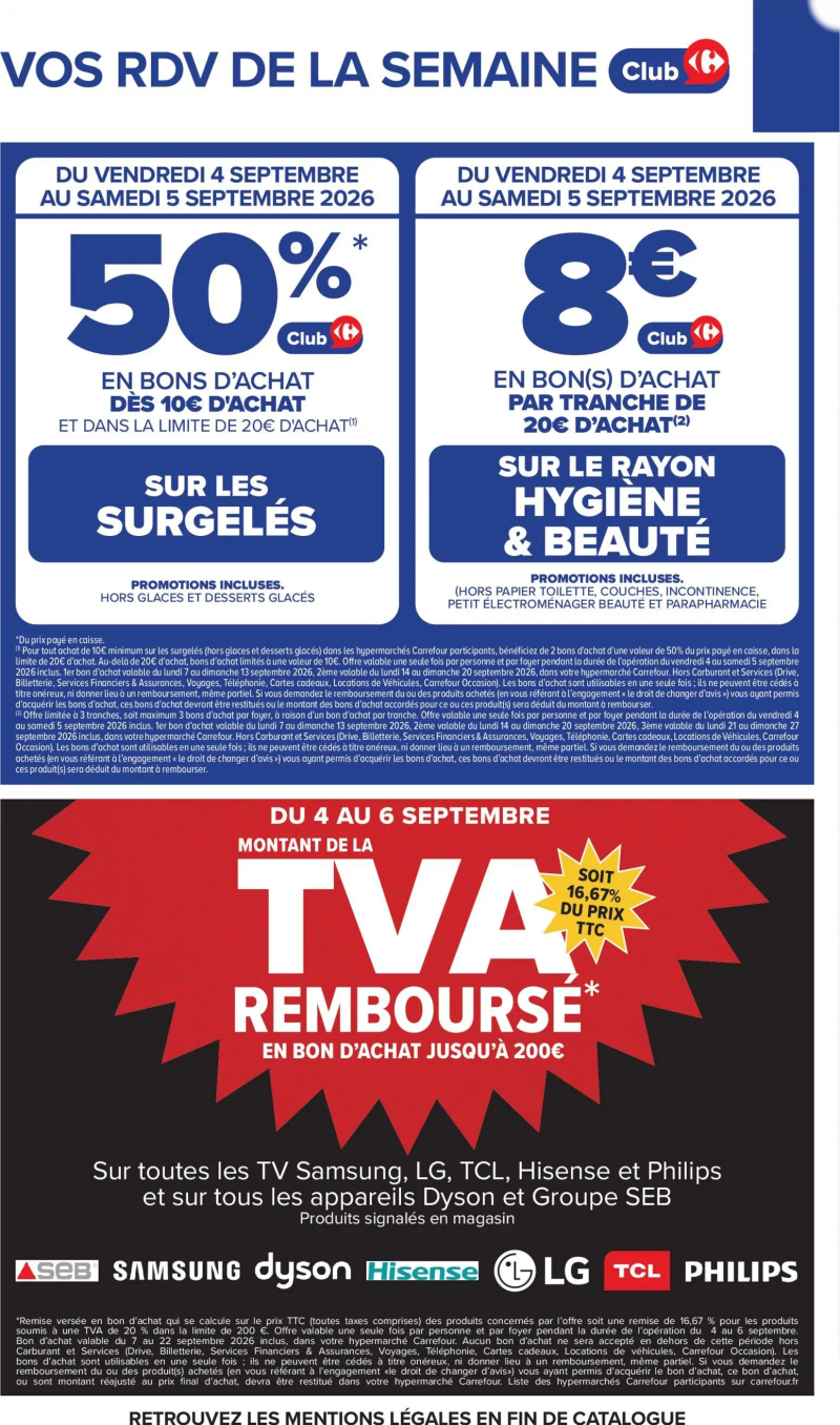Carrefour Market catalogue du 01/09 – page 4