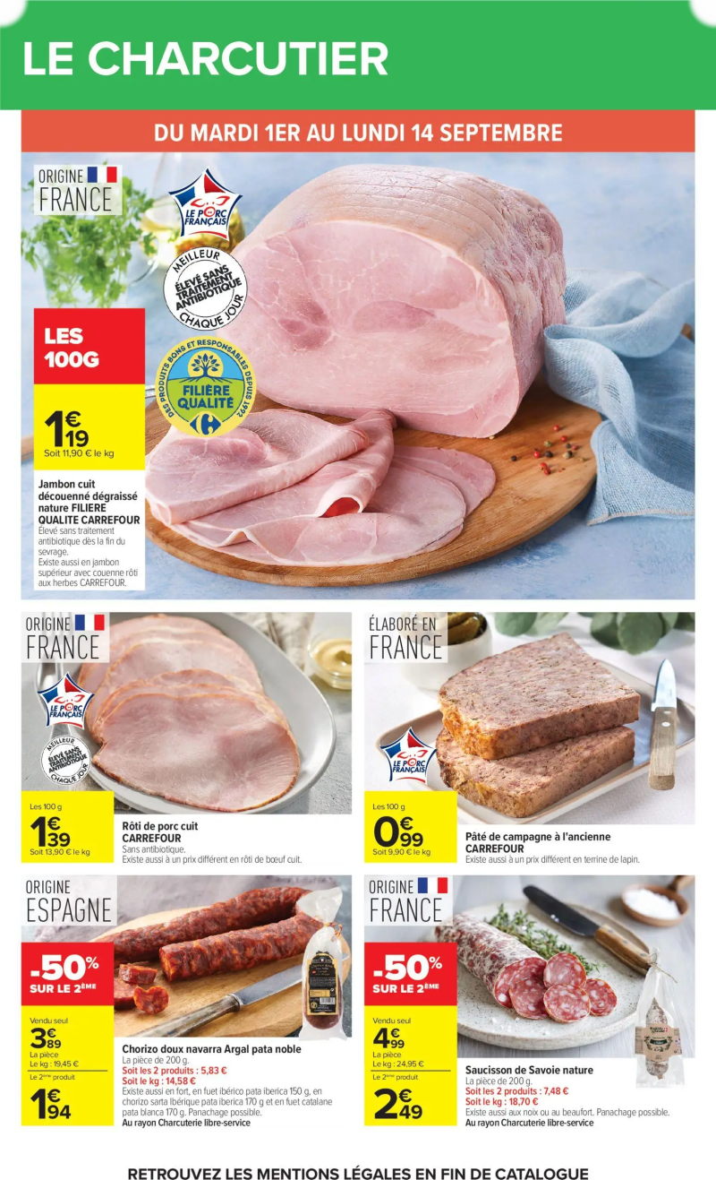 Carrefour Market catalogue du 01/09 – page 27