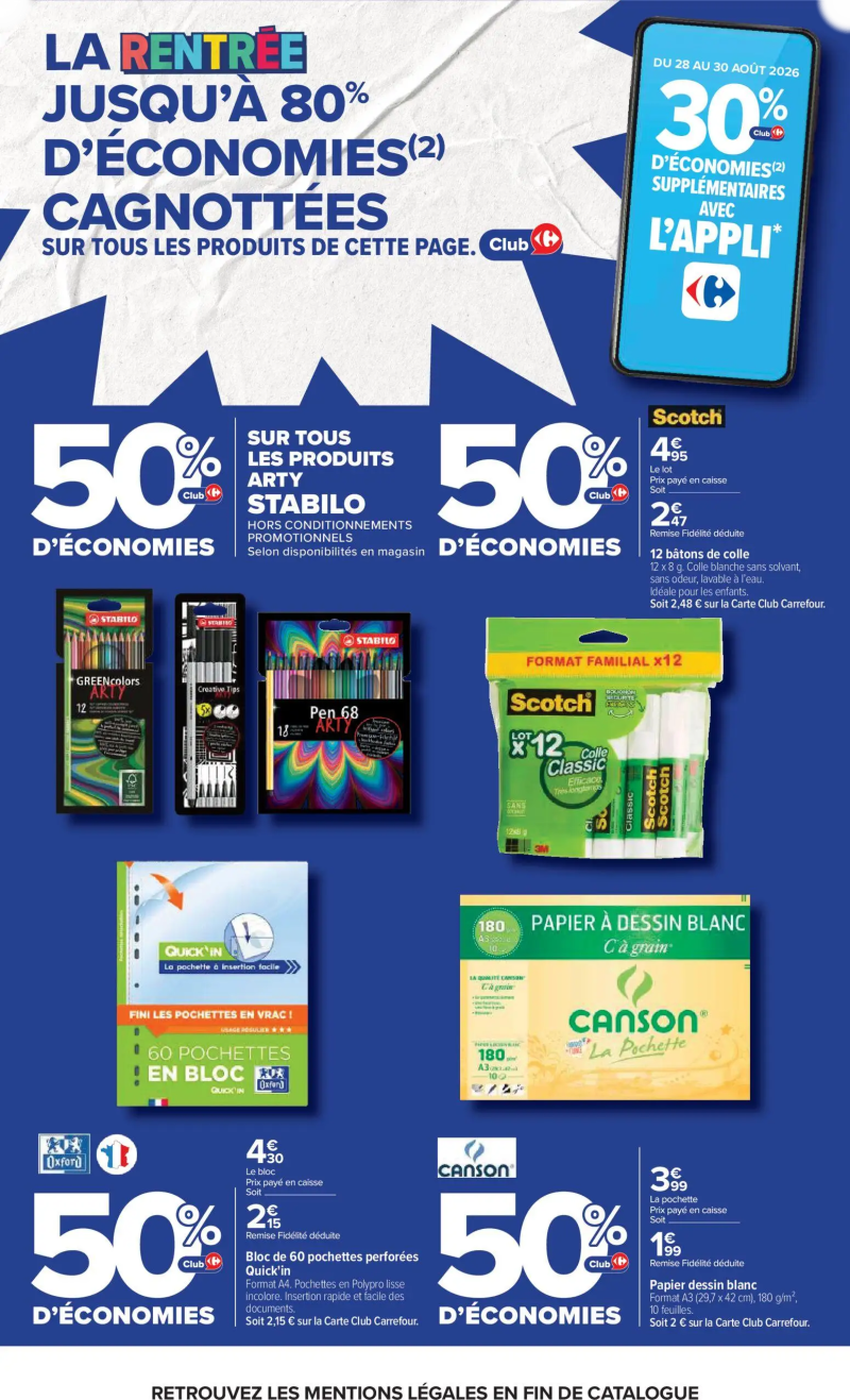 Carrefour catalogue du 24/08 – page 83