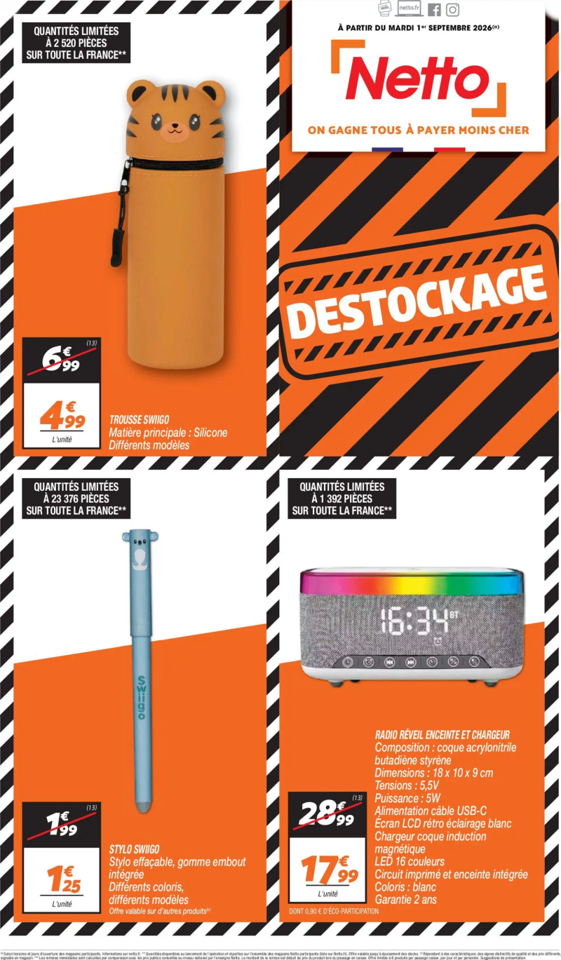 Netto catalogue du 01/09 – page 1