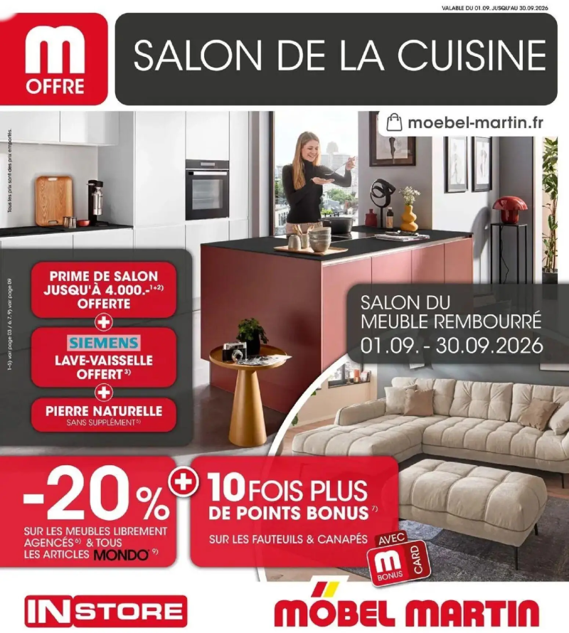 Mobel Martin catalogue du 01/09 – page 1