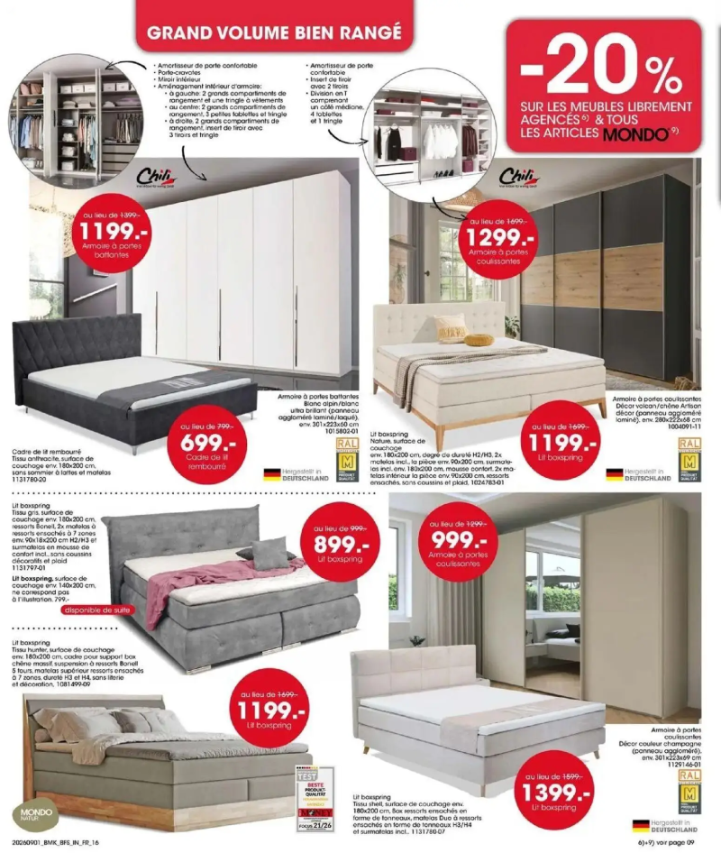 Mobel Martin catalogue du 01/09 – page 16