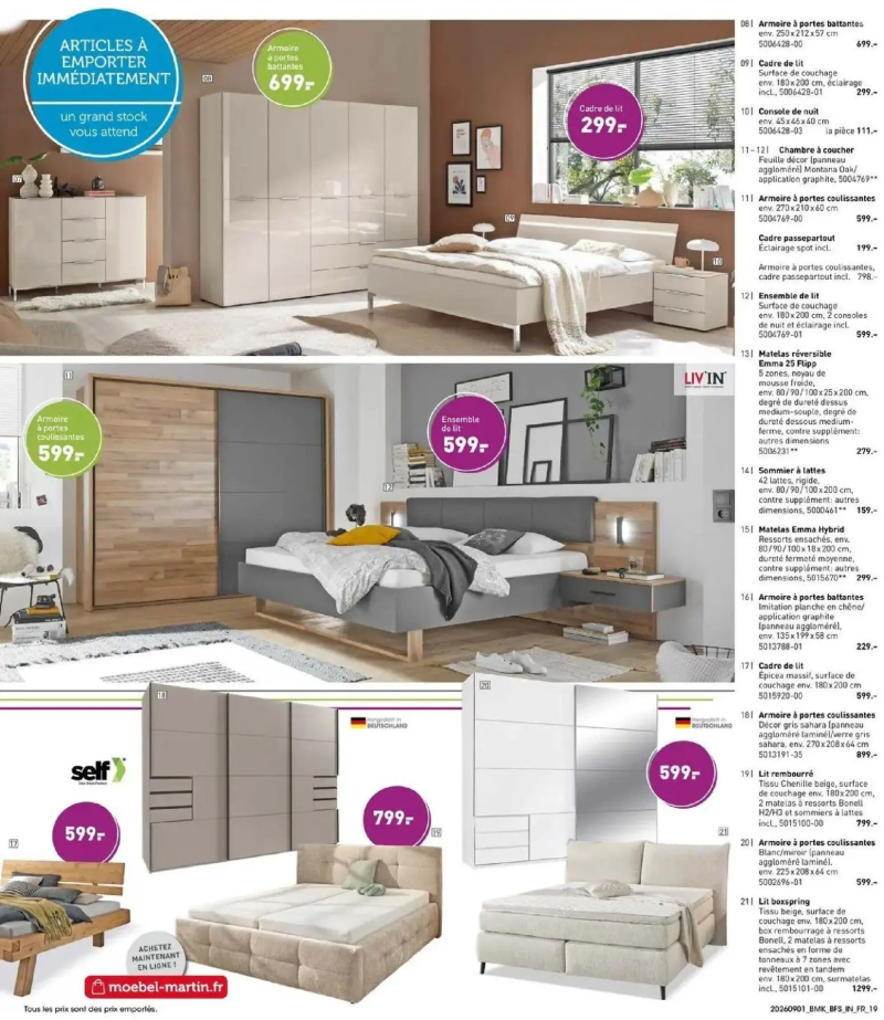 Mobel Martin catalogue du 01/09 – page 19