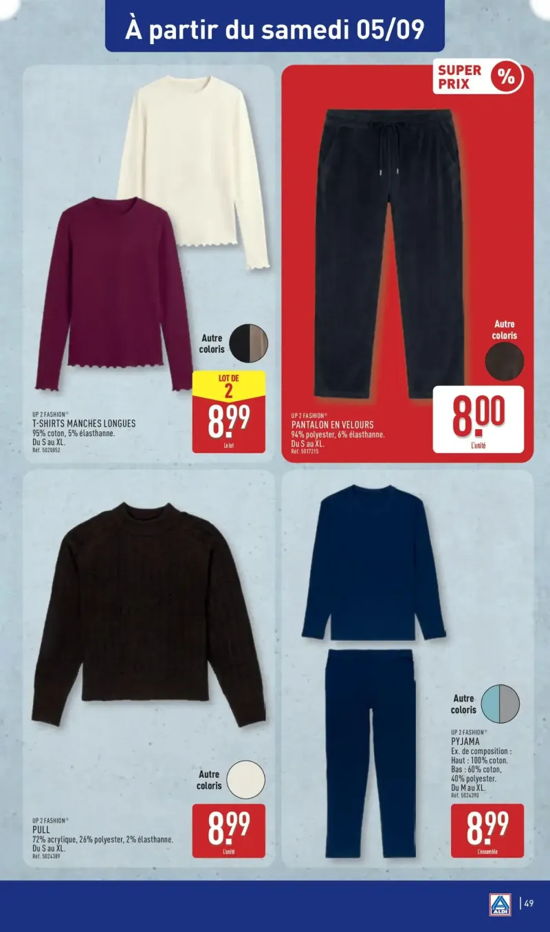 Aldi catalogue du 01/09 – page 53