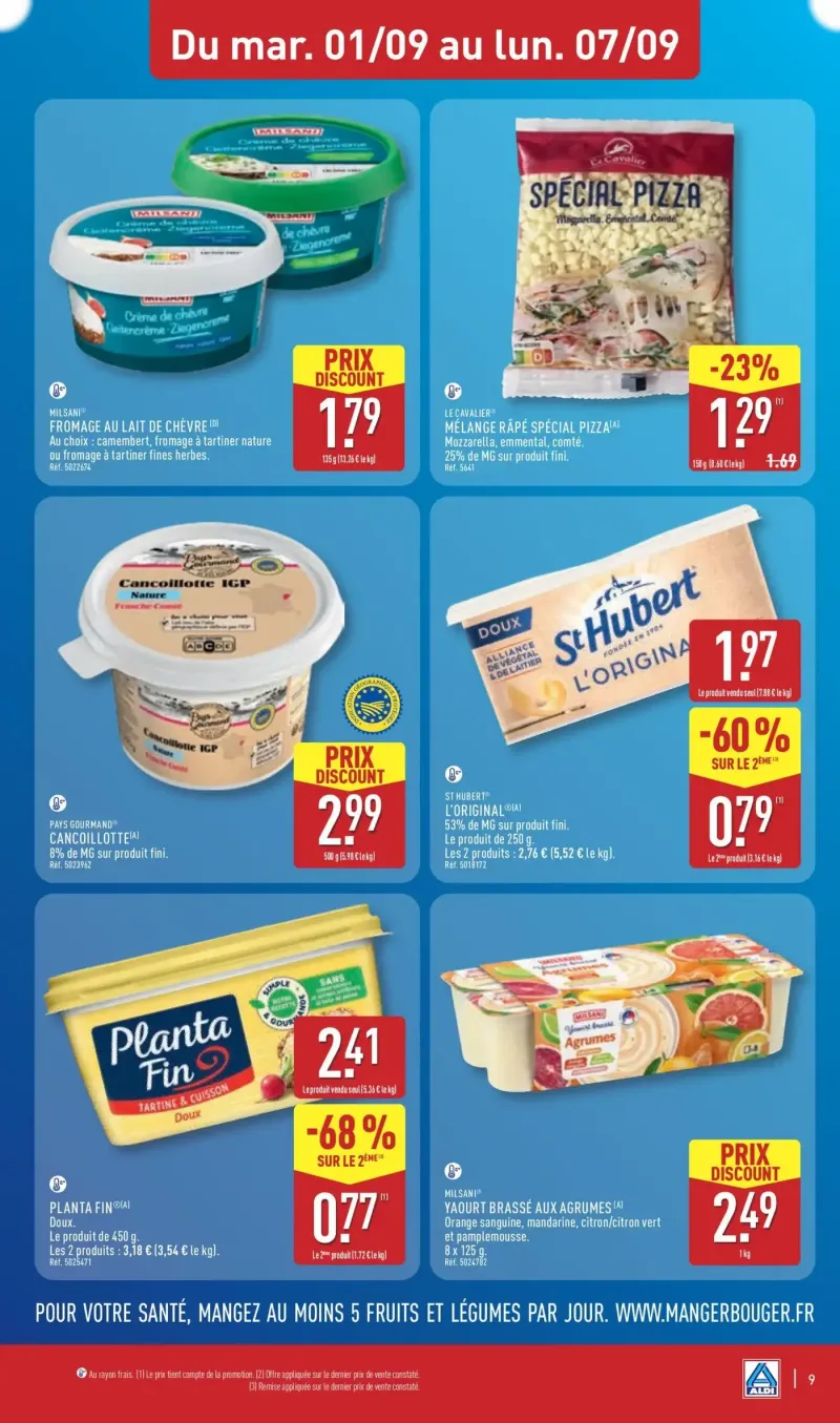 Aldi catalogue du 01/09 – page 13