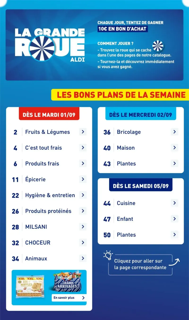 Aldi catalogue du 01/09 – page 3