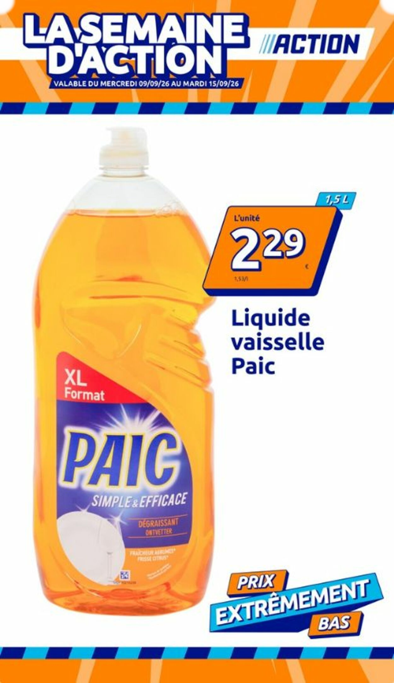 Action catalogue du 09/09 au 18/09/2026 – page 1