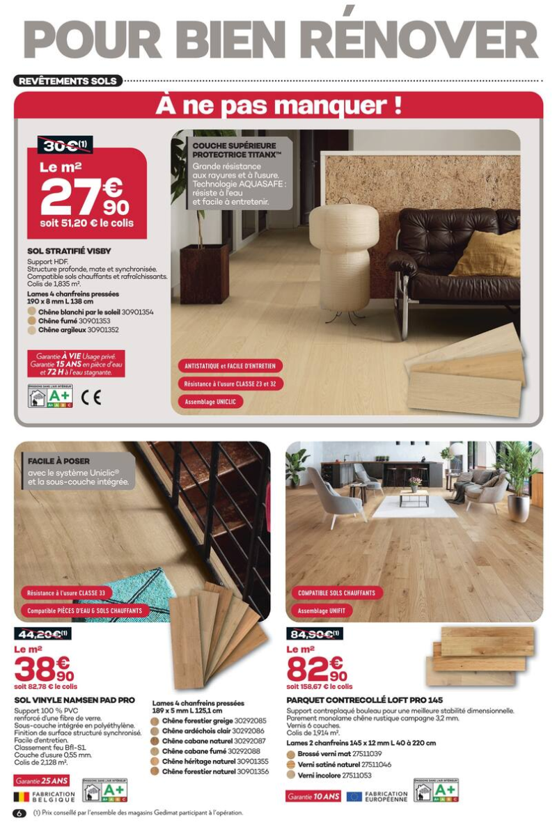 Gedimat catalogue du 09/09 au 27/09/2026 – page 6
