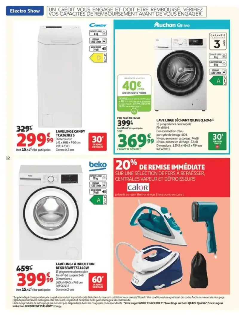 Auchan catalogue du 01/09 – page 12