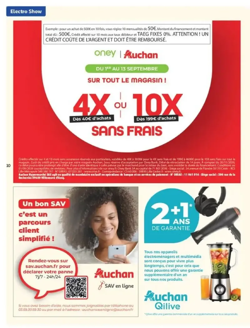 Auchan catalogue du 01/09 – page 10