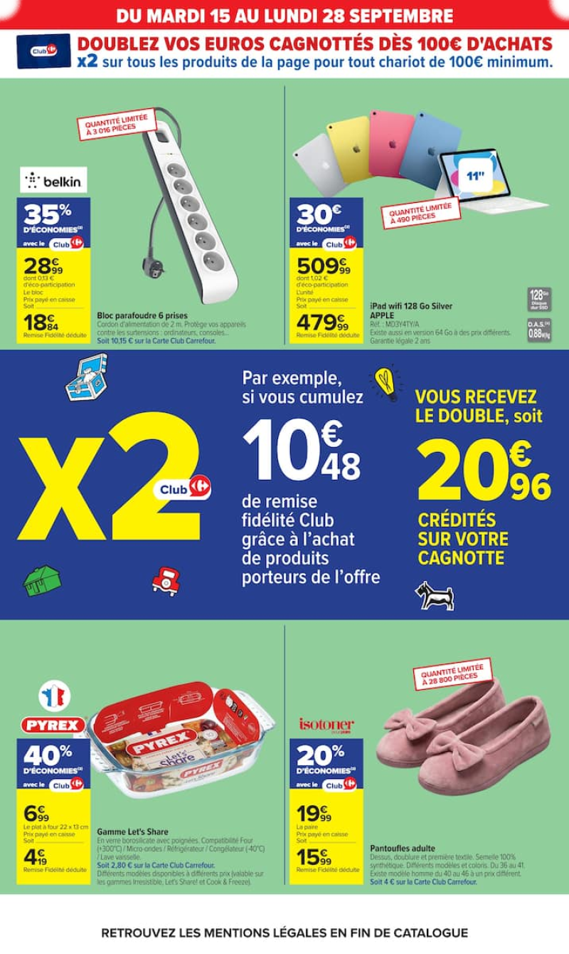 Carrefour catalogue du 15/09 au 29/09/2026 – page 9