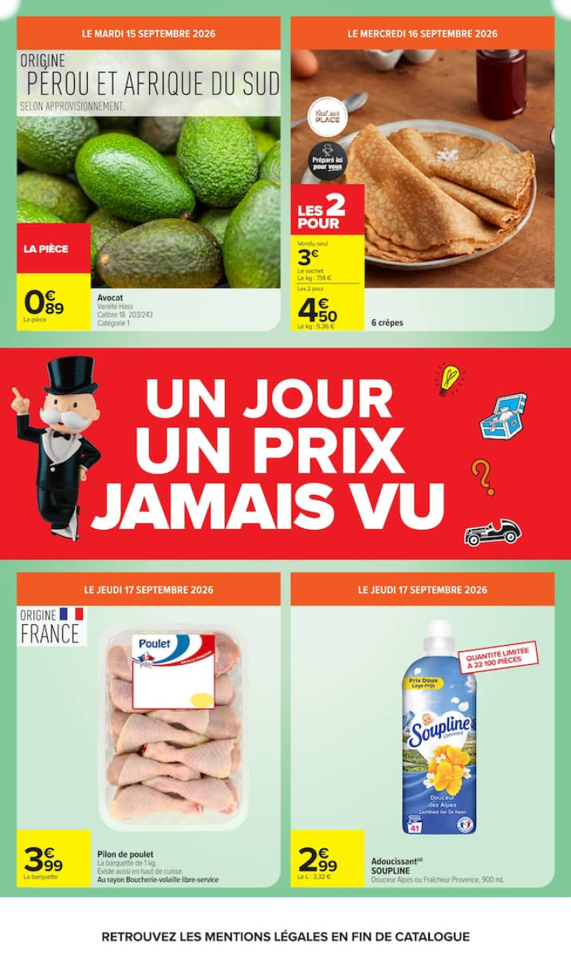 Carrefour catalogue du 15/09 au 29/09/2026 – page 4