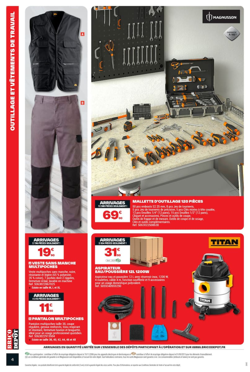 Brico Dépôt catalogue du 11/09 au 25/09/2026 – page 4