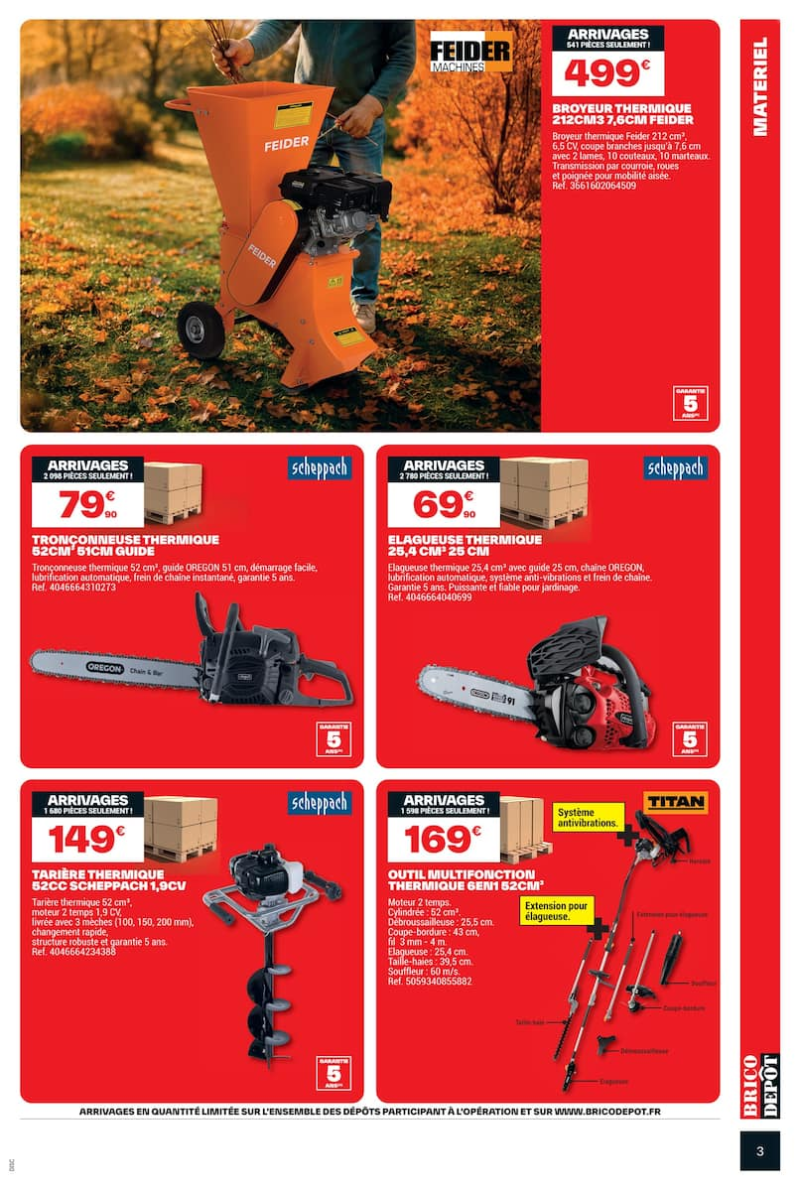 Brico Dépôt catalogue du 11/09 au 25/09/2026 – page 3