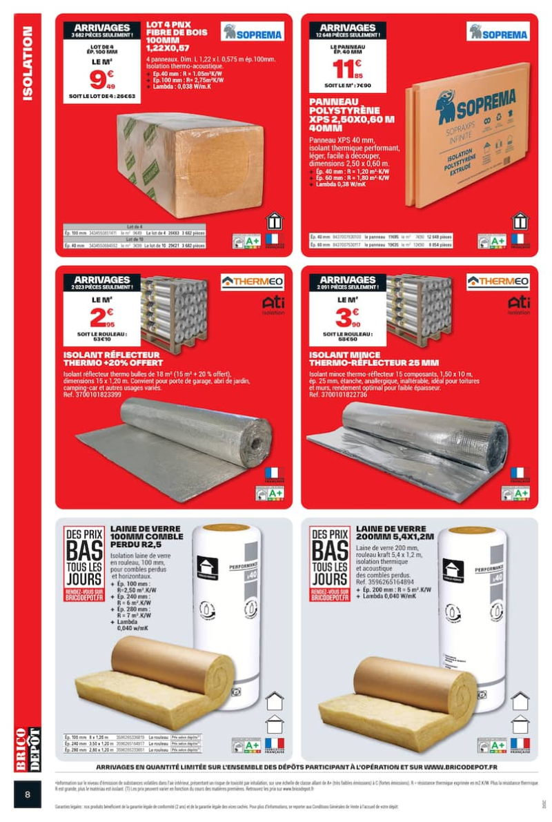 Brico Dépôt catalogue du 11/09 au 25/09/2026 – page 8