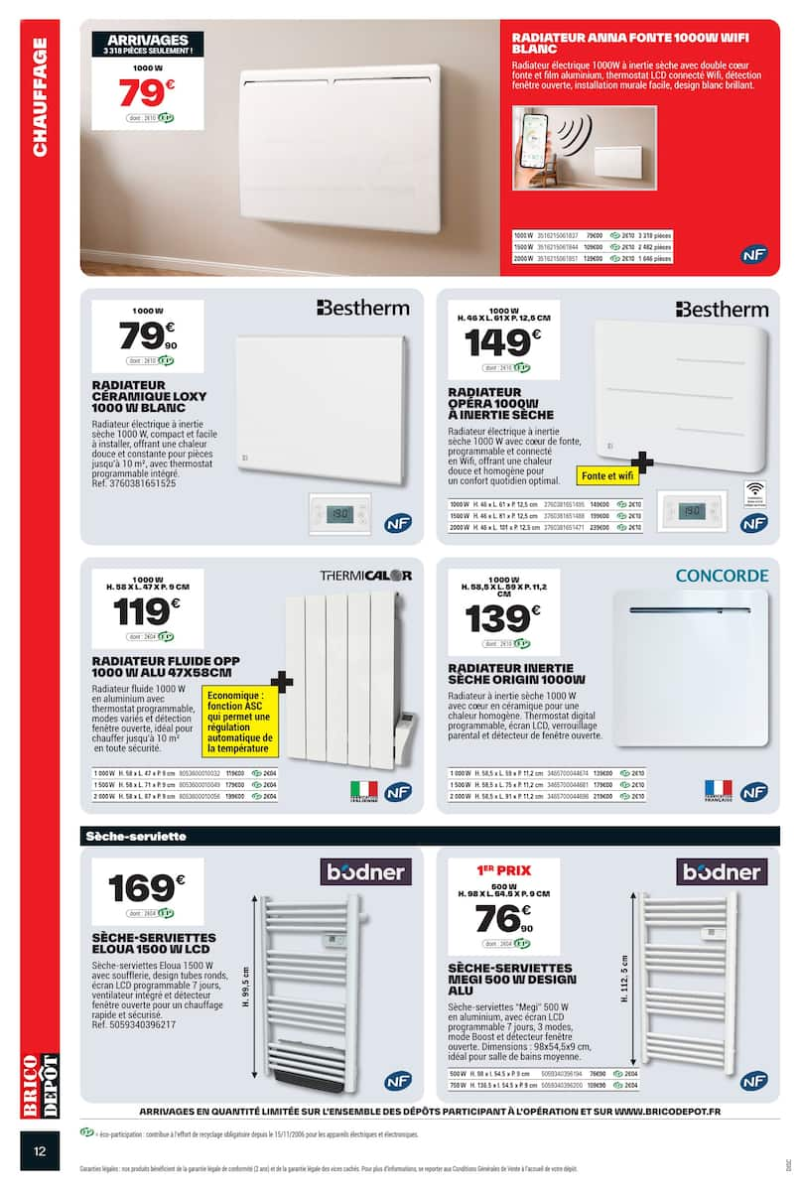 Brico Dépôt catalogue du 11/09 au 25/09/2026 – page 12